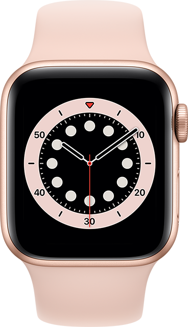 Apple Watch Series 6 40mm 32 GB in Gold Aluminum - Pink Sand Sport